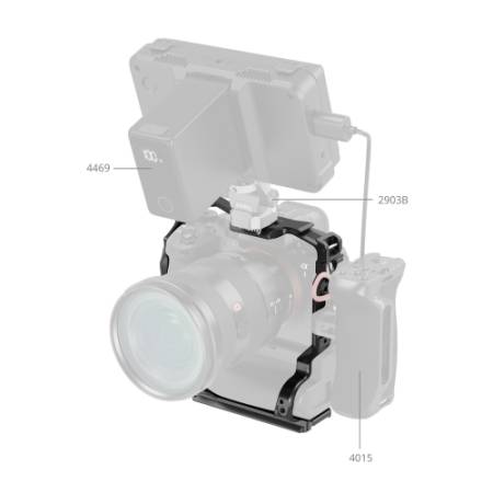 SmallRig 5908 - klatka do Sony Alpha 1 II / 9 III z uchwytem pionowym VG-C5 - przykład użycia